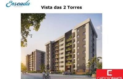 Apartamento com 2 quartos à venda na rua buraquinho, buraquinho, lauro de freitas, 55 m2 por r$ 381.000