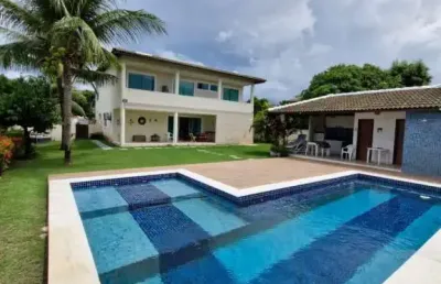 Casa com 4 quartos para alugar na busca ville, buscaville, camaçari por r$ 10.500