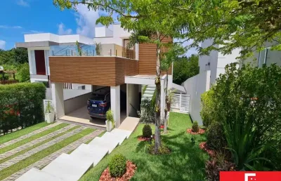Casa com 4 quartos à venda na alphaville litoral norte i i, alphaville litoral norte i i, camaçari por r$ 1.307.000