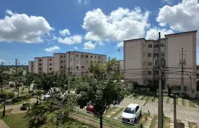 Apartamento com 2 quartos para alugar na rua josé leite, caji, lauro de freitas, 42 m2 por r$ 728