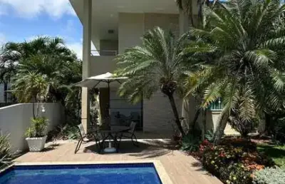 Casa com 3 quartos à venda na avenida santos dumont, estrada do coco, lauro de freitas por r$ 1.550.000