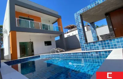 Casa com 3 quartos à venda na rua professor edgar rios, caji, lauro de freitas por r$ 699.000