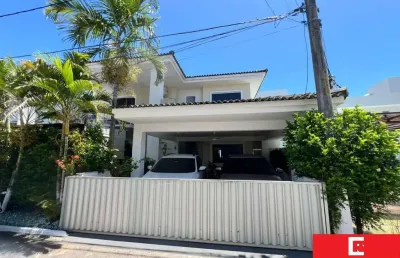 Casa com 4 quartos à venda na rua jovina machado dos santos, miragem, lauro de freitas por r$ 990.000