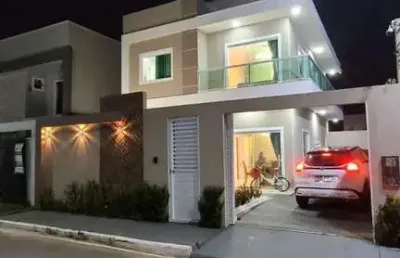 Casa com 4 quartos à venda na rua arembepe, arembepe (abrantes), camaçari por r$ 600.000