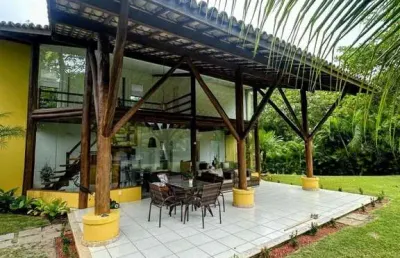 Casa com 4 quartos para alugar na conjunto busca vida, praia de busca vida, camaçari por r$ 10.000