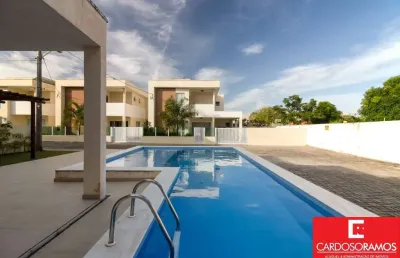 Casa em condomínio fechado com 4 quartos à venda na Rua Vinícius de Moraes, Buraquinho, Lauro de Freitas