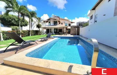 Casa com 4 quartos à venda na rua tubarão, estrada do coco, lauro de freitas por r$ 1.700.000