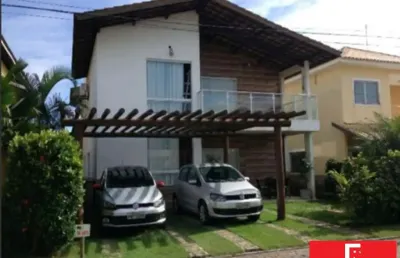 Casa em condomínio fechado com 4 quartos à venda na condomínio reserva mundo verde, 5, abrantes, camaçari por r$ 850.000