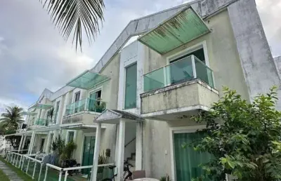 Casa em condomínio fechado com 2 quartos para alugar na rua milena ramone alencar ramos, 433, ipitanga, lauro de freitas, 53 m2 por r$ 2.700