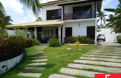 Casa com 4 quartos à venda na rua geraldina santana do espírito santo, 1, ipitanga, lauro de freitas por r$ 1.200.000