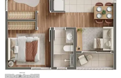 Apartamento à venda na rua dos ladrilhos, jardim vitória, embu das artes - sp
