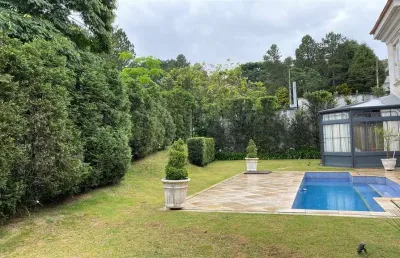 Casa de condomínio para alugar na alameda jari, residencial morada dos lagos, barueri - sp