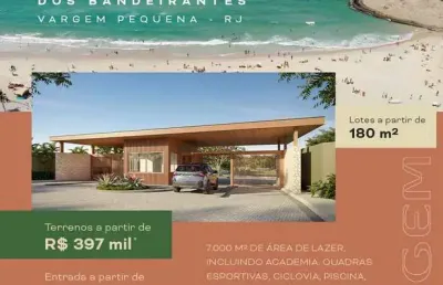 Terreno à venda na estrada dos bandeirantes, vargem pequena, rio de janeiro - rj