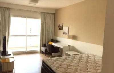 Loft para alugar na avenida santo amaro, brooklin paulista, são paulo - sp