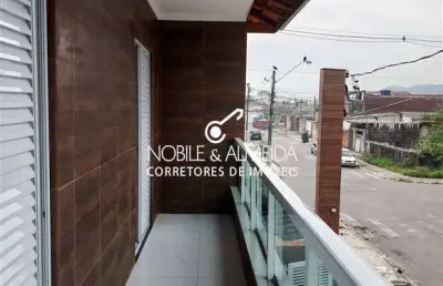 Casa à venda na rua joaquim felício dos santos, ribeirópolis, praia grande - sp