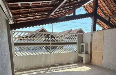 Casa à venda na avenida anita barrella, maracanã, praia grande - sp