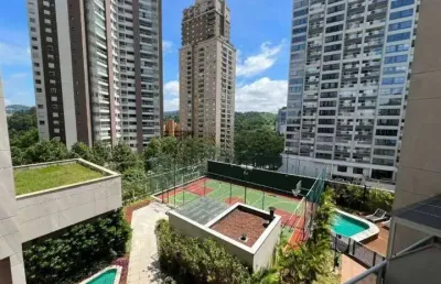Apartamento para alugar na avenida ômega, melville empresarial i e ii, barueri - sp