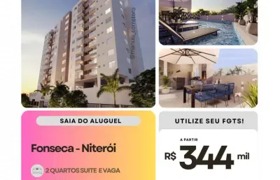 Apartamento à venda na avenida professor joão brasil, fonseca, niterói - rj