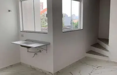 Cobertura à venda na rua abernésia, santa maria, santo andré - sp