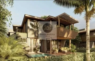 Casa de condomínio em estrada da balsa  -  porto seguro