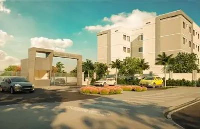 Encantador apartamento com 2 quartos no condomínio chapada dos pinhais