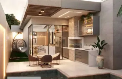 Vende-se casa térrea em construção no condomínio primor das torres