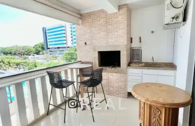 Luxuoso apartamento à venda no edifício maison france, 4 suítes, 3 garagem