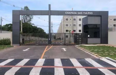 Aluga apartamento 2/4 no condomínio chapada das tulipas