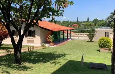 Chácara  fundo para o lago com 4 quartos, 2.500 m², à venda por r$ 1.800.000- colinas do mosteiro de itaici - indaiatuba/sp