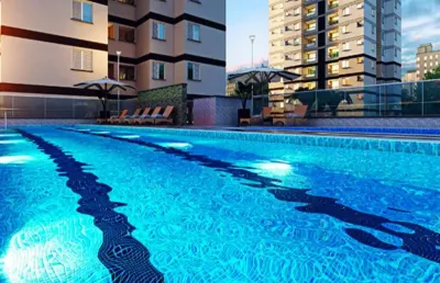 Apartamento residencial para venda duetto residence loteamento mogilar, mogi das cruzes