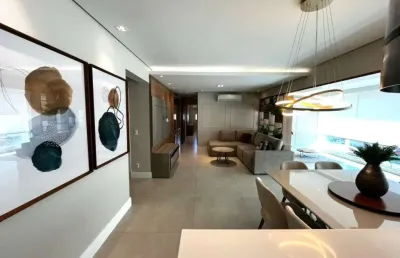 Apartamento de luxo no vila mogilar: 2 quartos, 2 suítes, 2 salas, 3 banheiros, 2 vagas de garagem - mogi das cruzes-sp