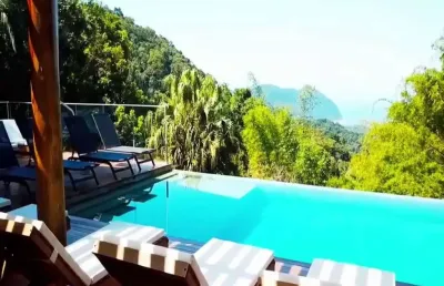 Casa para venda condomínio tijucopava, praia de são pedro, guarujá
