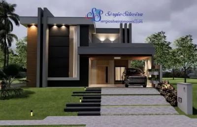 Casa na cidade alpha com 4 suítes, piscina privativa.