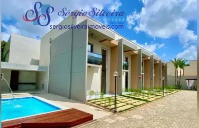 Linda casa em condomínio no  eusébio com 3 dormitórios
