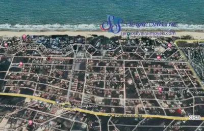 Terreno amplo em excelente localização com 496m² no porto das dunas