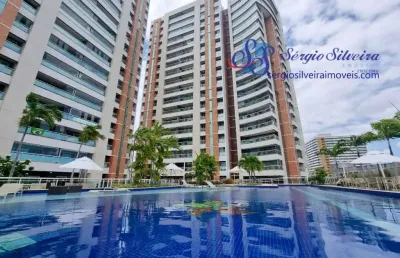Apartamento nascente e semi mobiliado no luciano cavalcante com 3 suítes