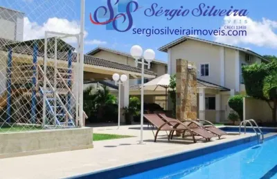 Excelente casa no eusébio com 4 suítes, lazer completo