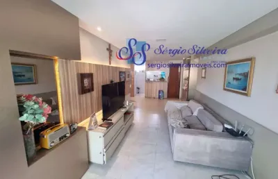 Apartamento vista mar no porto das dunas com 3 suítes