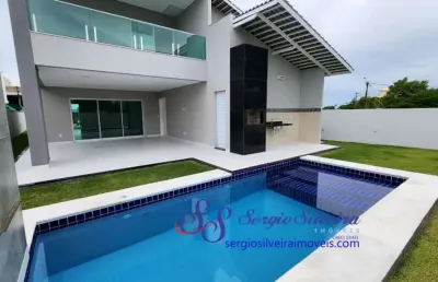 Excelente casa no alphaville fortaleza com 4 suítes.