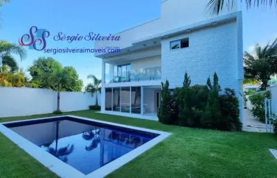 Casa com 4 dormitórios à venda, 520 m² por r$ 3.800.000,00 - porto das dunas - aquiraz/ce