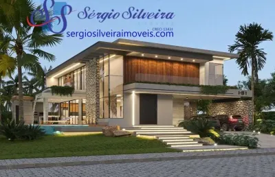 Belíssima casa alto padrão com 6 suítes no aquiraz riviera