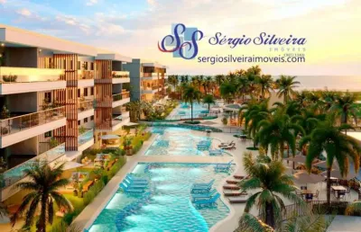 Lançamento!! belíssimo apartamento no porto das dunas com lazer espetacular!