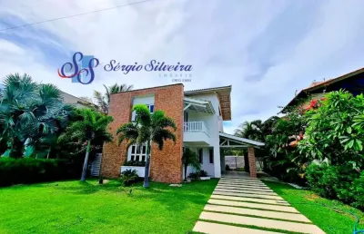 Excelente casa no alphaville fortaleza com 5 suítes.