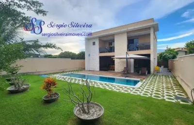 Magnifica casa duplex com 4 suítes no alphaville fortaleza