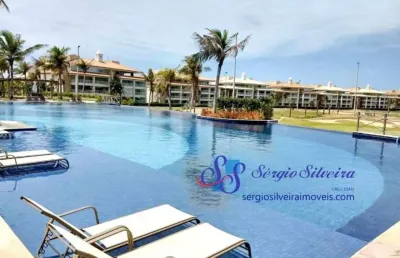Apartamento no porto das dunas térreo e mobiliado no golf ville.