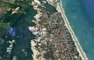 Terreno no porto das dunas com 2.500m² em localização privilegiada