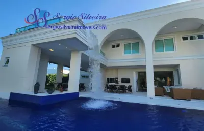 Casa neoclássica de alto padrão no alphaville fortaleza.