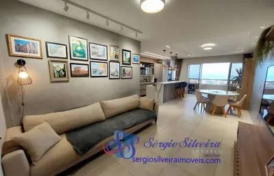 Amplo apartamento em porto das dunas com vista mar.