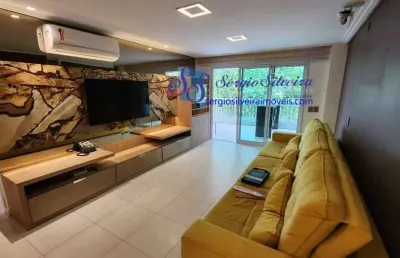 Apartamento mobiliado no golf ville com 3 suítes e lazer completo!