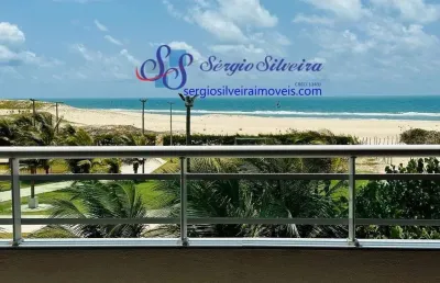 Lindo apartamento vista mar no porto das dunas com 3 suítes